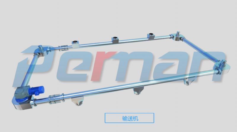 Pipe chain conveyor