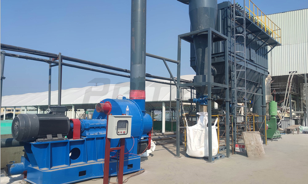 A company grinding machine project site