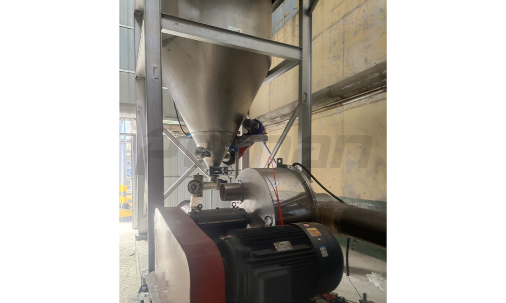 A company grinding machine project site